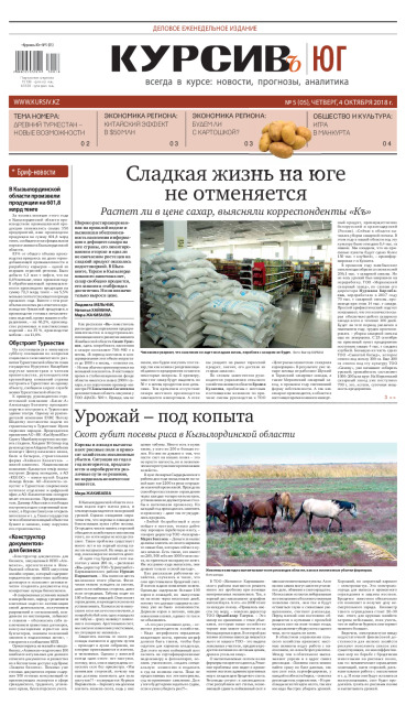 Газета Курсив №05 (юг)