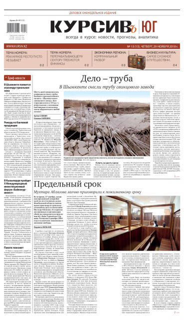 Газета Курсив №13 (юг)