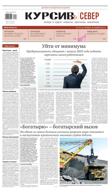 Газета Курсив №14 (север)