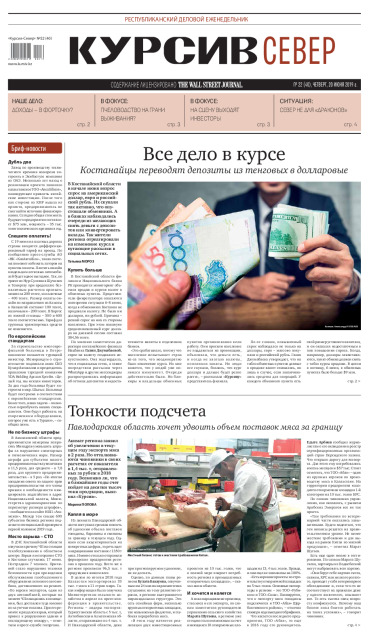 Газета Курсив №22 (север)