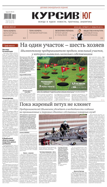 Газета Курсив №3 (юг)