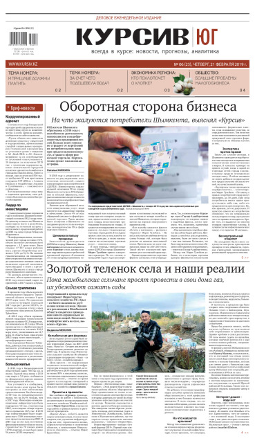 Газета Курсив №6 (юг)