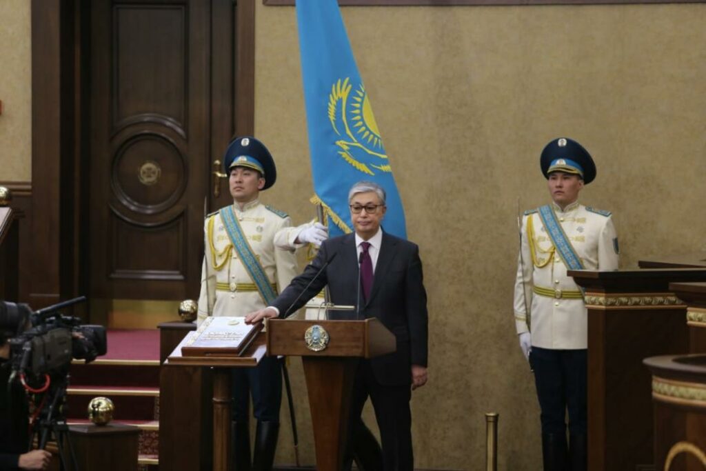 Токаев вступил в должность президента Казахстана