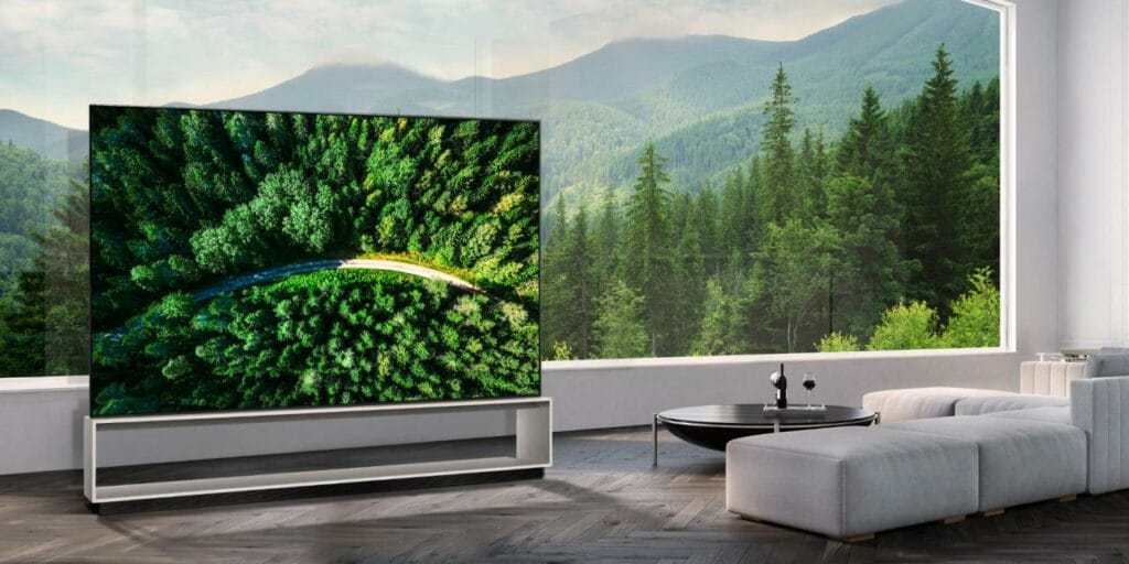 LG объявляет о глобальном начале продаж первого в мире OLED-телевизора с разрешением 8К