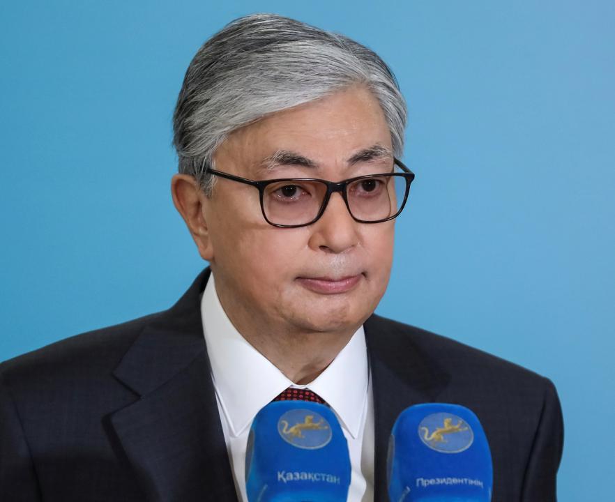 Токаев выступил после публикации данных exit poll