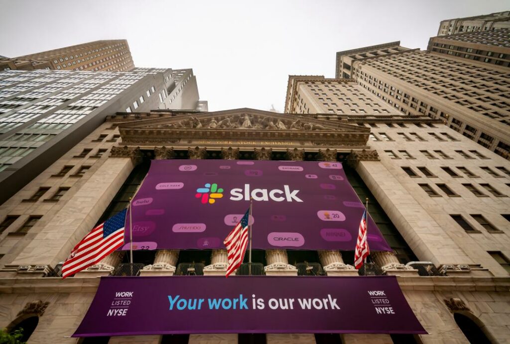 Мессенджер Slack дебютировал на Нью-Йоркской бирже с оценкой в $23 млрд