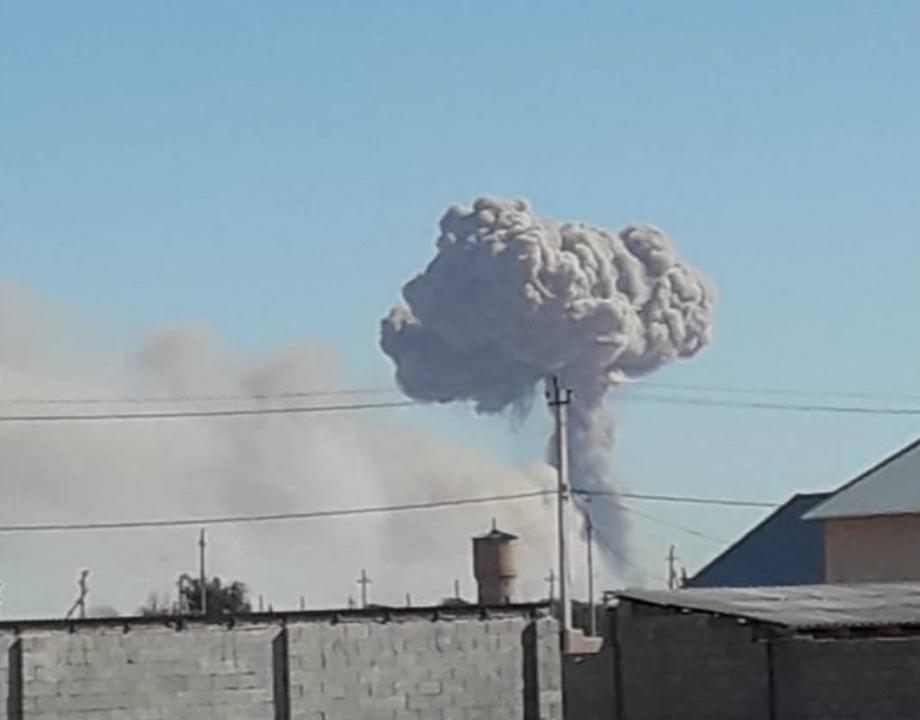 В Туркестанской области прогремел взрыв
