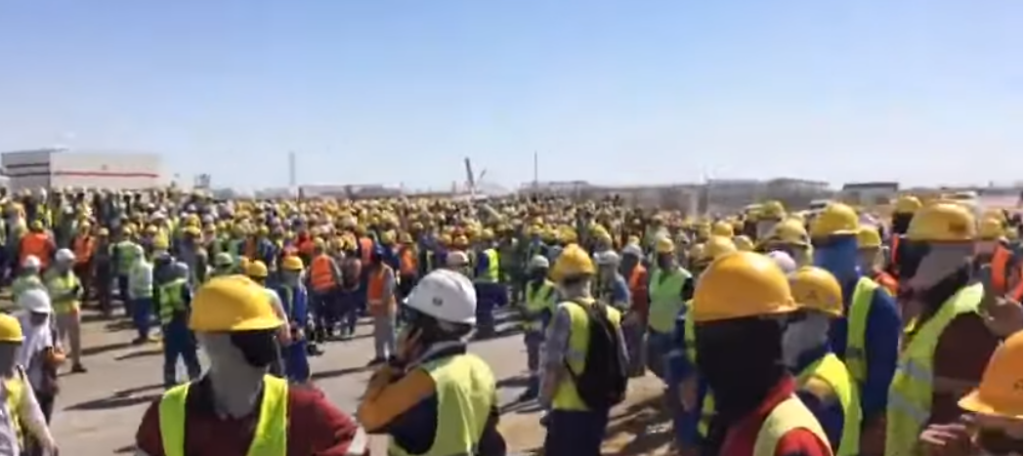 Власти пытаются урегулировать конфликт с иностранцами на Тенгизе