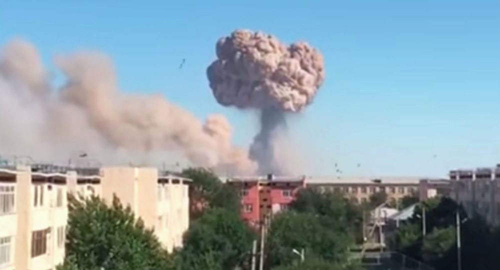 Минобороны готов вывезти арсенал из Арыси