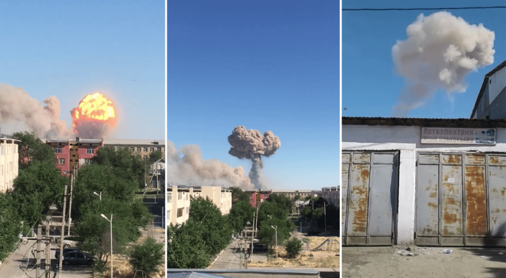 Все военные склады страны проверят на безопасность после взрыва в Арыси