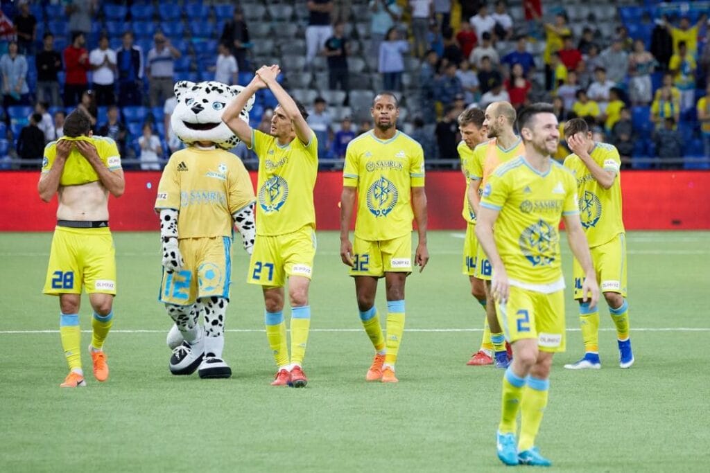 «Астана» вновь вышла на БАТЭ в Лиге Европы