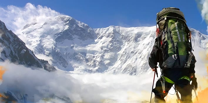 Альпинисты из Алматы застряли в горах Тянь-Шаня