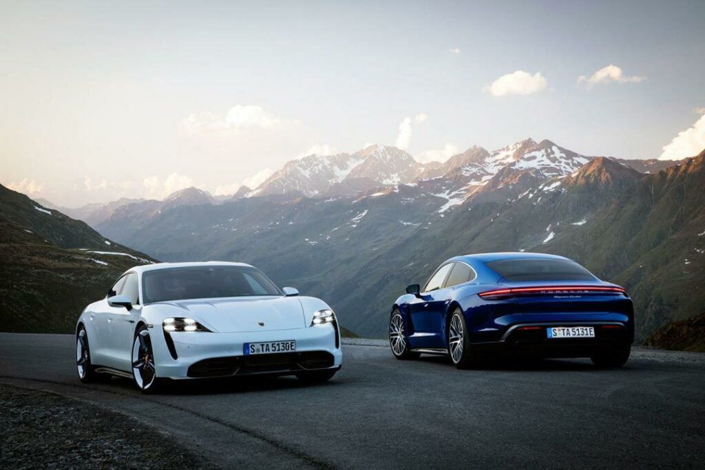 Porsche представил свой первый электромобиль