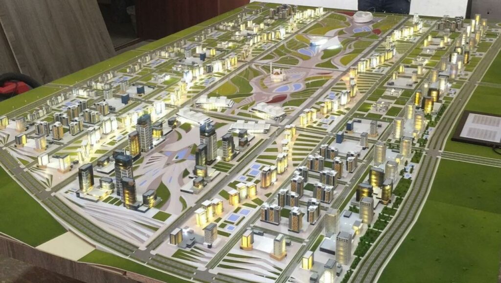 В строящемся районе Шымкента появится СЭЗ