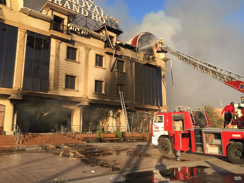 В Туркестане произошел взрыв