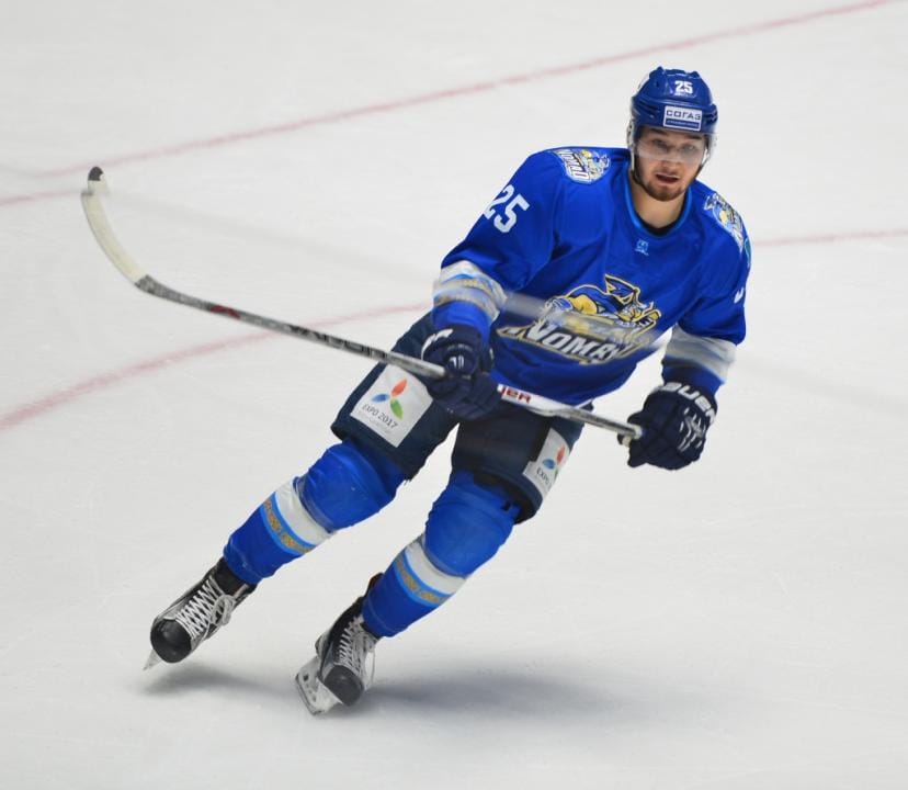 Рыспаев вновь подрался на льду