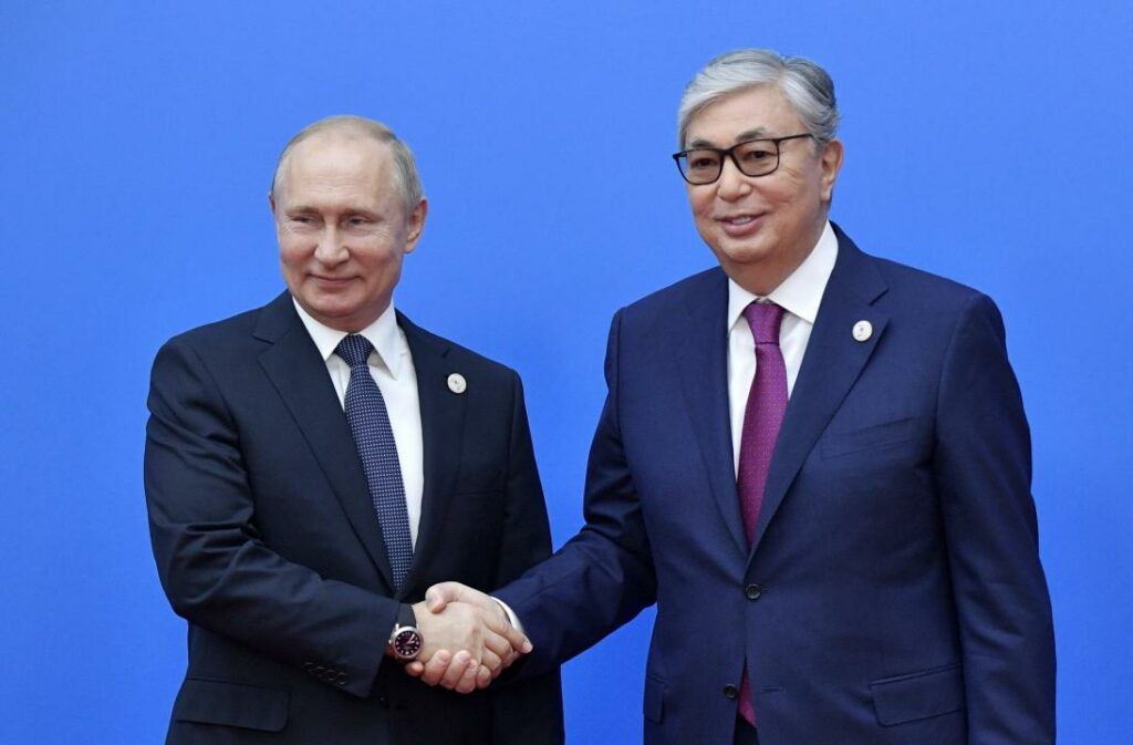 Токаев встретился с Путиным в Омске