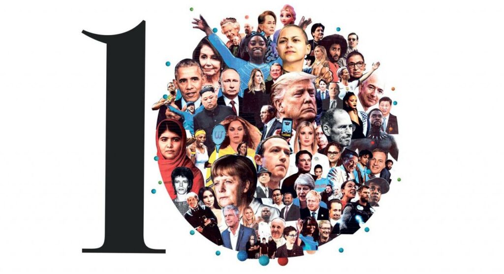 Фотоиллюстрация: Jimmy Turrell. Фото: Getty Images (31), Associated Press (10), Zuma Press (8), EPA / Shutterstock (5), Everett Collection (4), Reuters (3), HBO (1), Netflix (1)