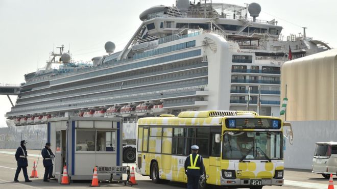 Казахстанцев эвакуировали из коронавирусного лайнера
