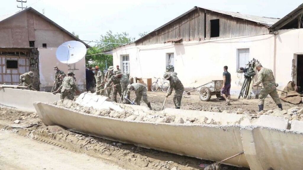 В Узбекистане подсчитали ущерб от прорыва дамбы