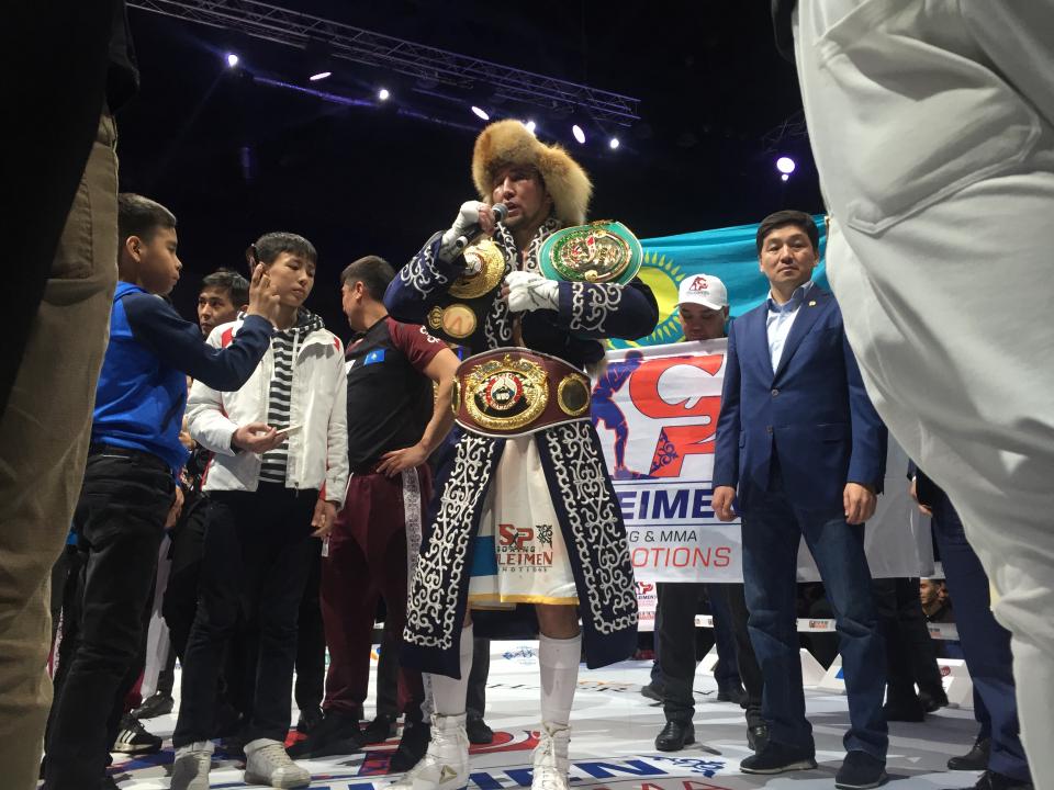Айдос Ербосынулы вошел в список 15 лучших боксеров по версии WBC