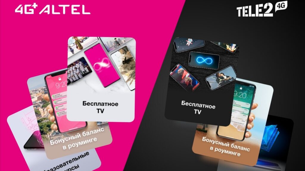 BIZ BIRGEMIZ: Tele2 и Altel ввели специальные меры поддержки абонентов
