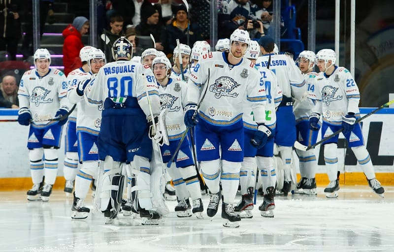 «Барыс» выиграл в гостях у «Металлурга» в Кубке Гагарина