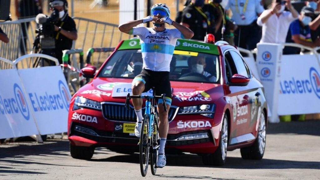 Member of the Astana Pro Team Wins the Sixth Stage of Tour de France