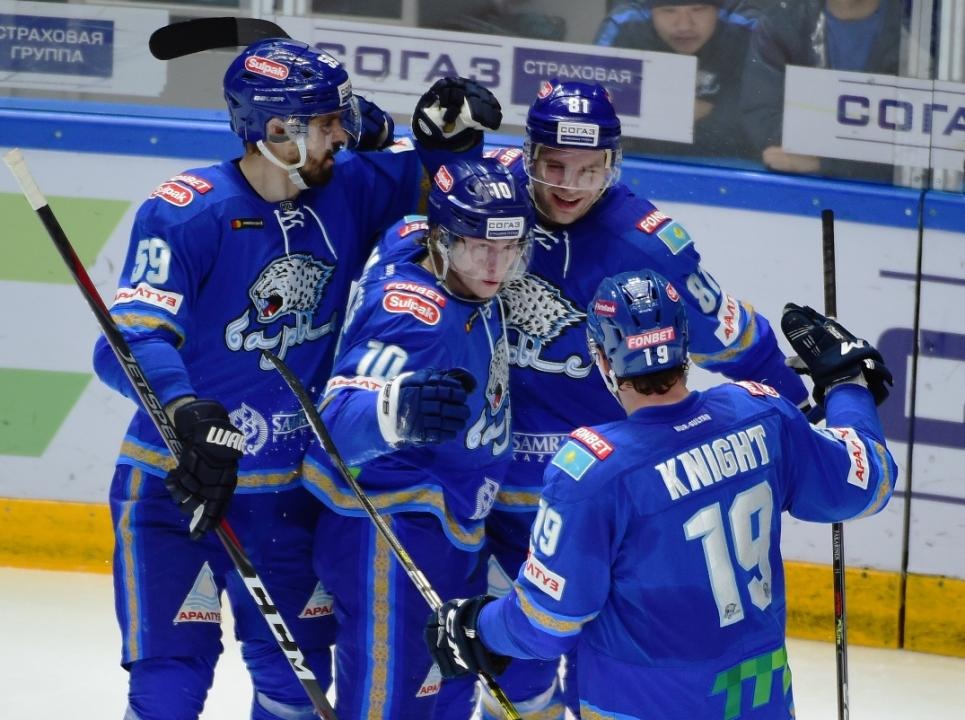«Барыс» обыграл «Салават Юлаев» в чемпионате КХЛ