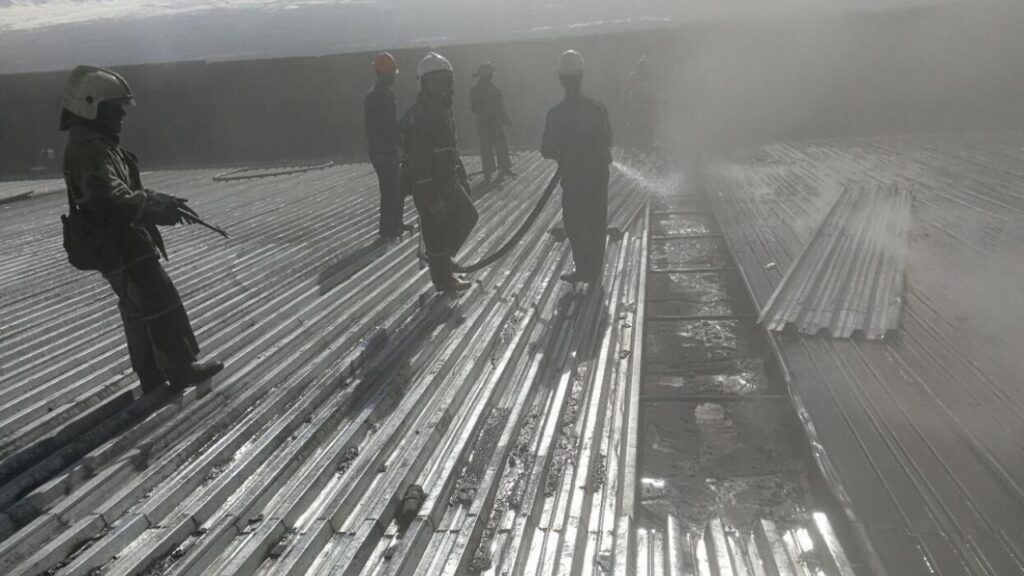 На крупнейшей ТЭС Узбекистана возник пожар 