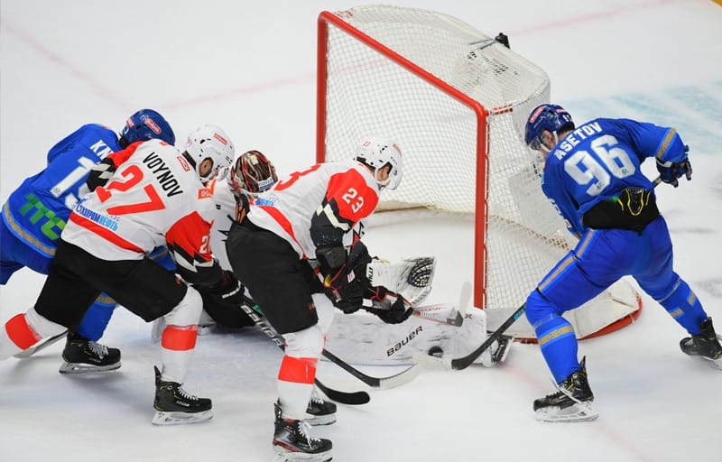 «Барыс» проиграл «Авангарду» в чемпионате КХЛ