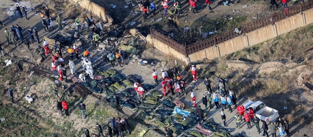 Названа причина крушения украинского самолета в Иране