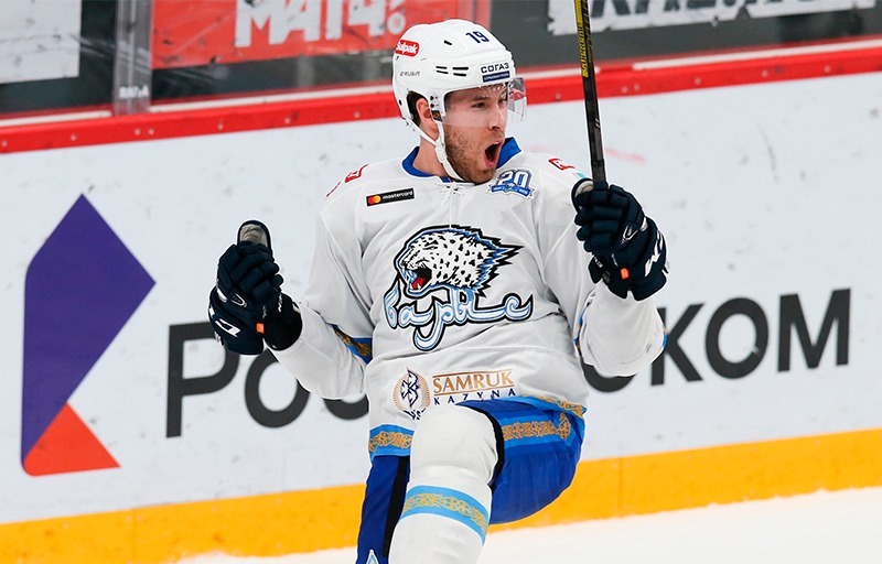 «Барыс» ойыншысы ҚХЛ-дағы аптаның үздік форварды атанды