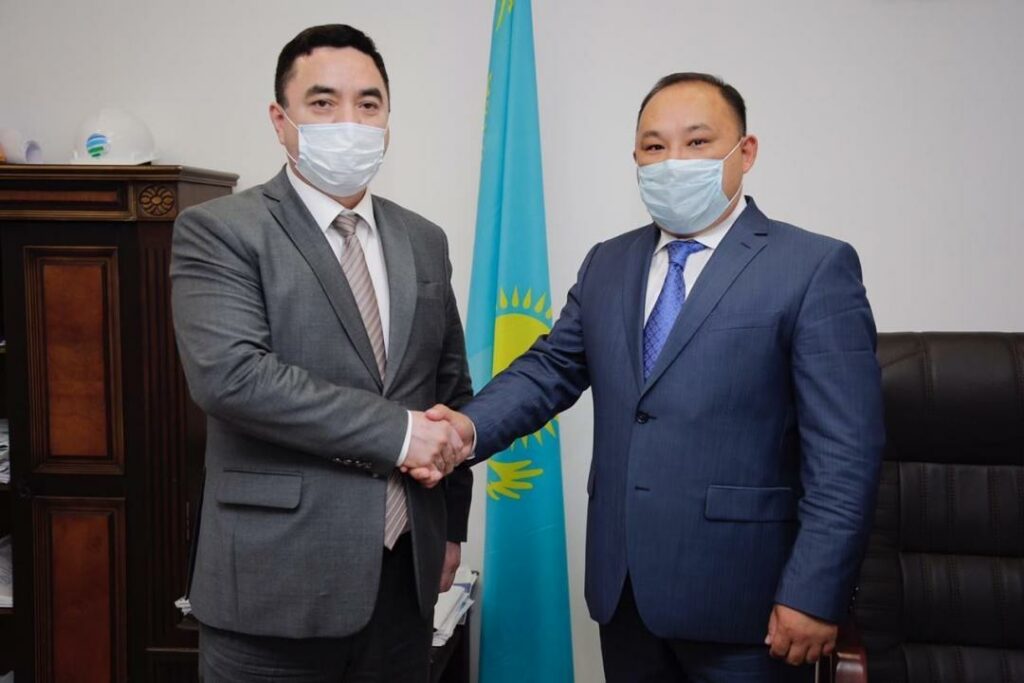 Нурлан Таубаев и Тимур Басаров (июнь 2020 г.) / Фото: azh.kz