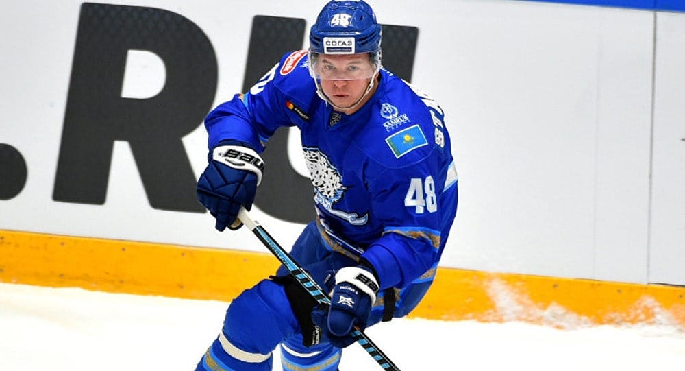 Форвард «Барыса» признан лучшим нападающим недели в КХЛ