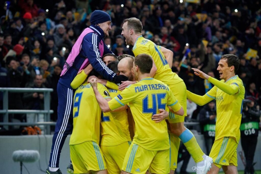 «Астана» обыграла «Манчестер Юнайтед» в Лиге Европы