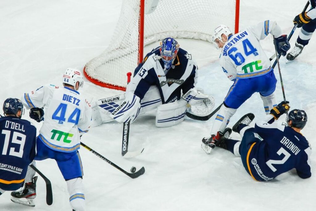 «Барыс» обыграл «Металлург» в чемпионате КХЛ