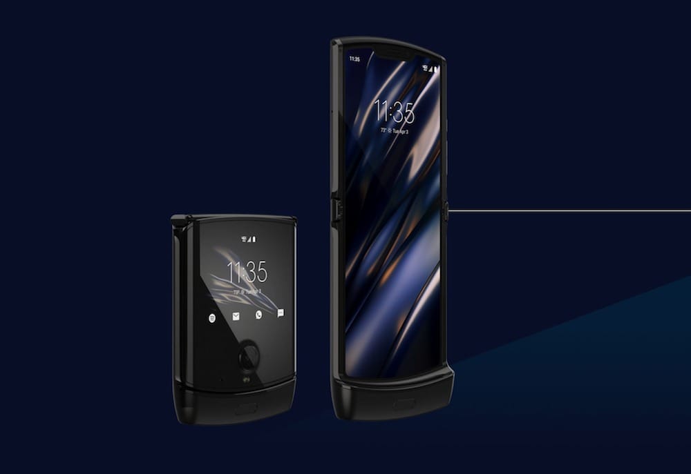Motorola представила «раскладушку» Razr с гибким экраном