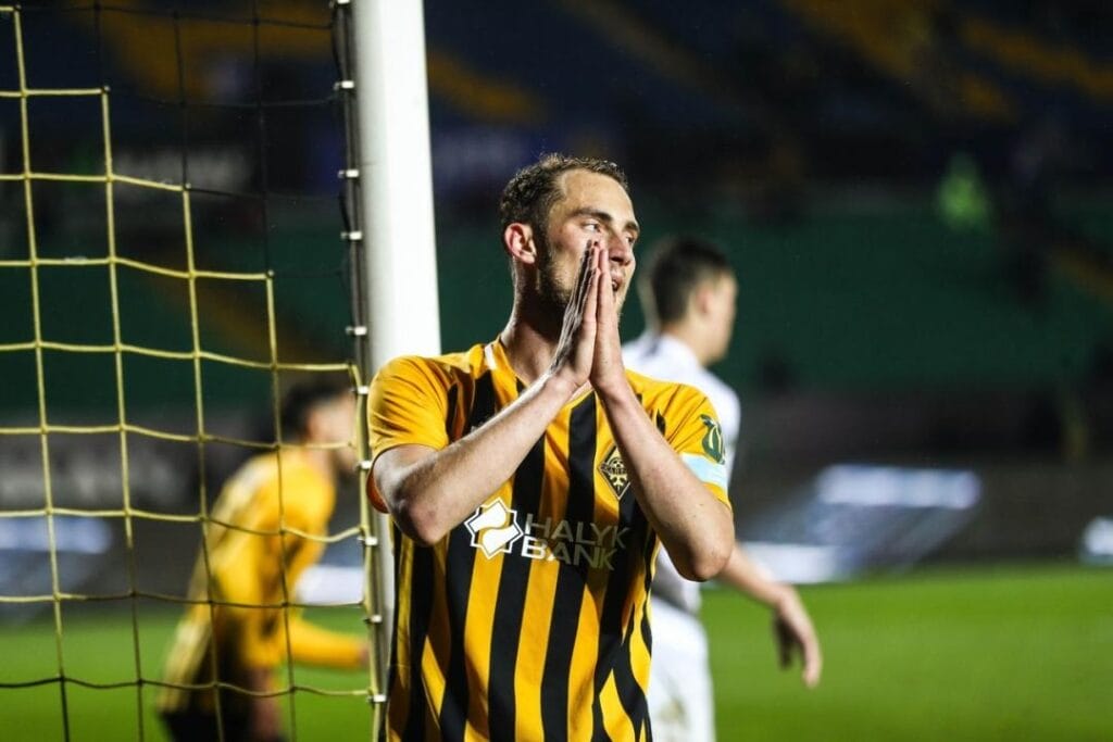 Футболист стоимостью свыше одного миллиона евро бесплатно покинет «Кайрат»