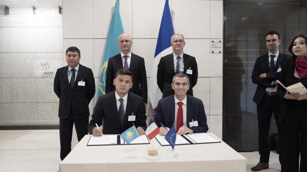 В Париже состоялся французско-казахстанский бизнес-форум