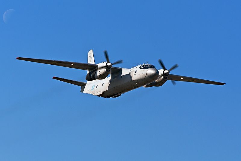 Под Харьковом разбился военный самолет Ан-26