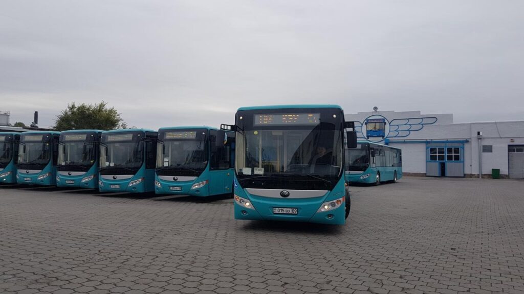 Автобусы из Китая за 3,4 млрд тенге запускают на маршруты Караганды