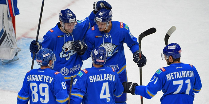 ХК «Барыс» обыграл СКА в чемпионате КХЛ