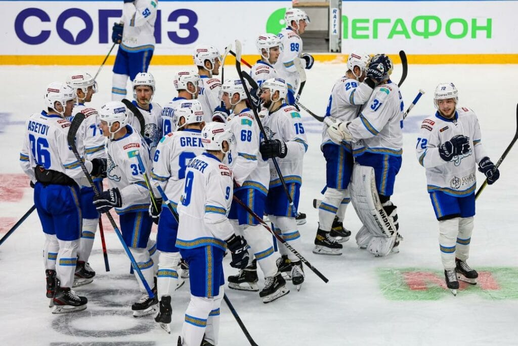 ХК «Барыс» выиграл у «Спартака» в чемпионате КХЛ