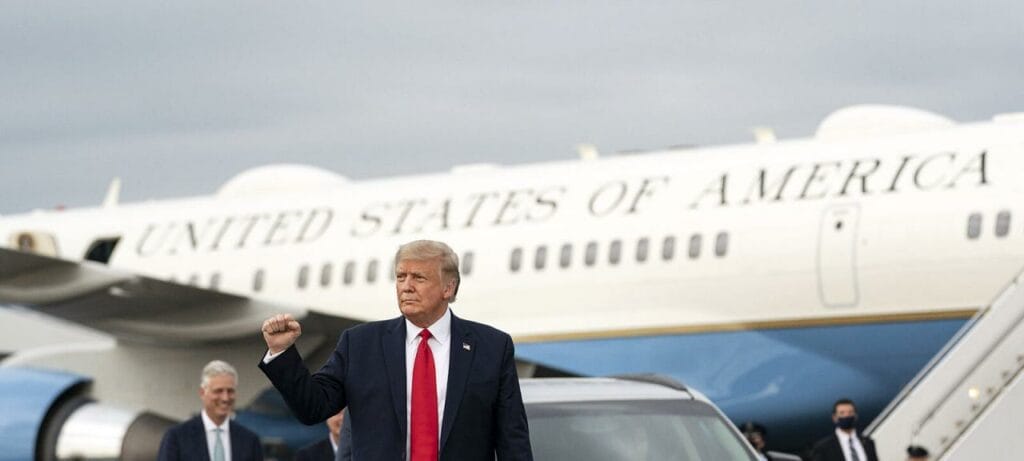 Трамп выступил с обращением к нации