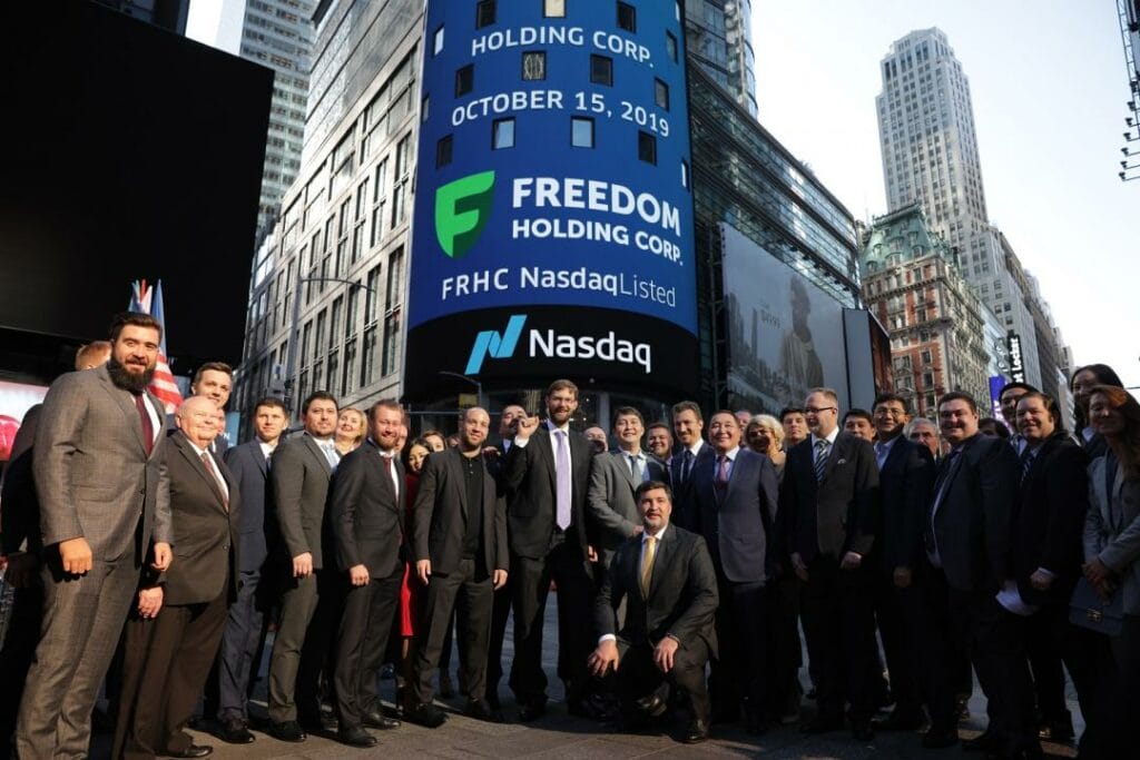 Freedom Holding Corp. увеличил чистую прибыль до $23,6 млн