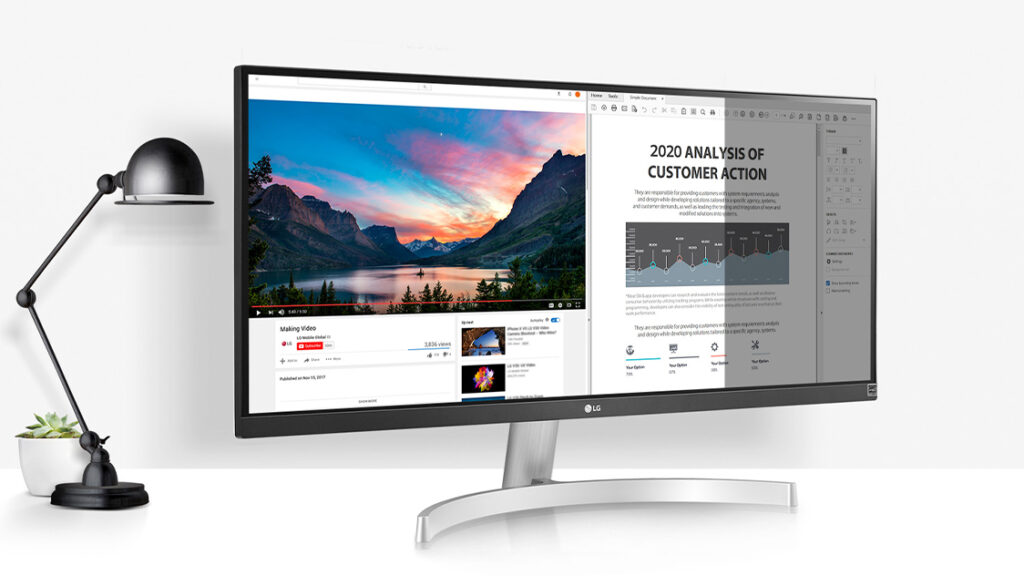 Ультраформат мониторов LG создан для работы и креатива