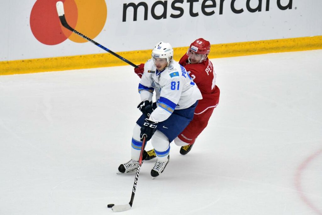 ХК «Барыс» выиграл у «Витязя» в чемпионате КХЛ