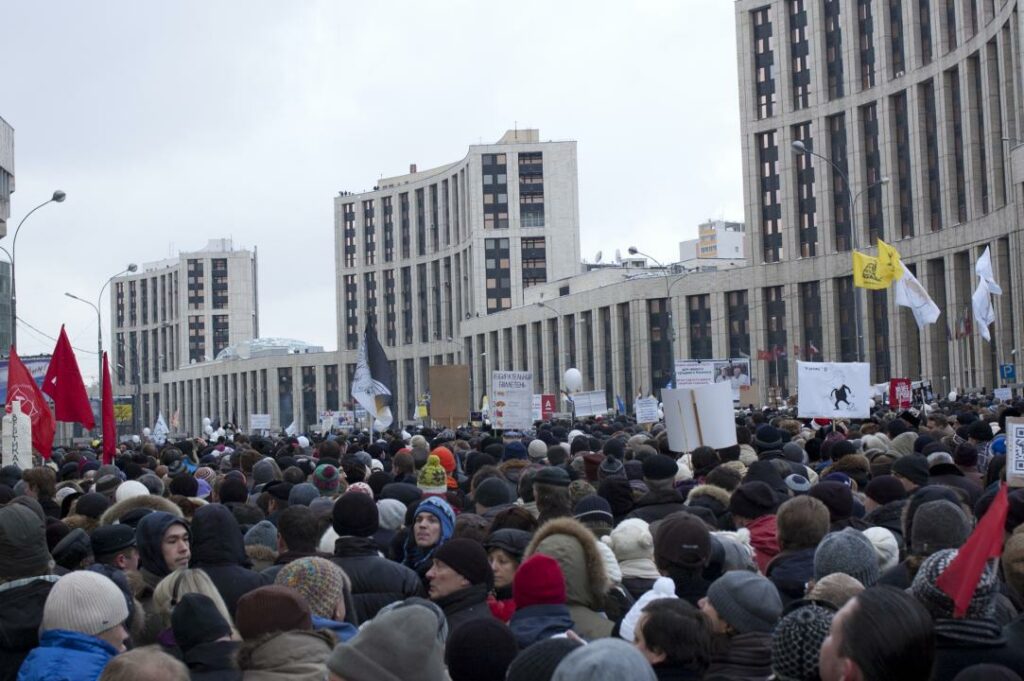 Более 5 тысяч человек задержали на протестных акциях в России