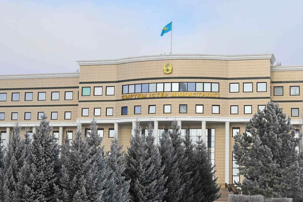 Фото:Қазақстан Сыртқы істер министрлігінің баспасөз қызметі